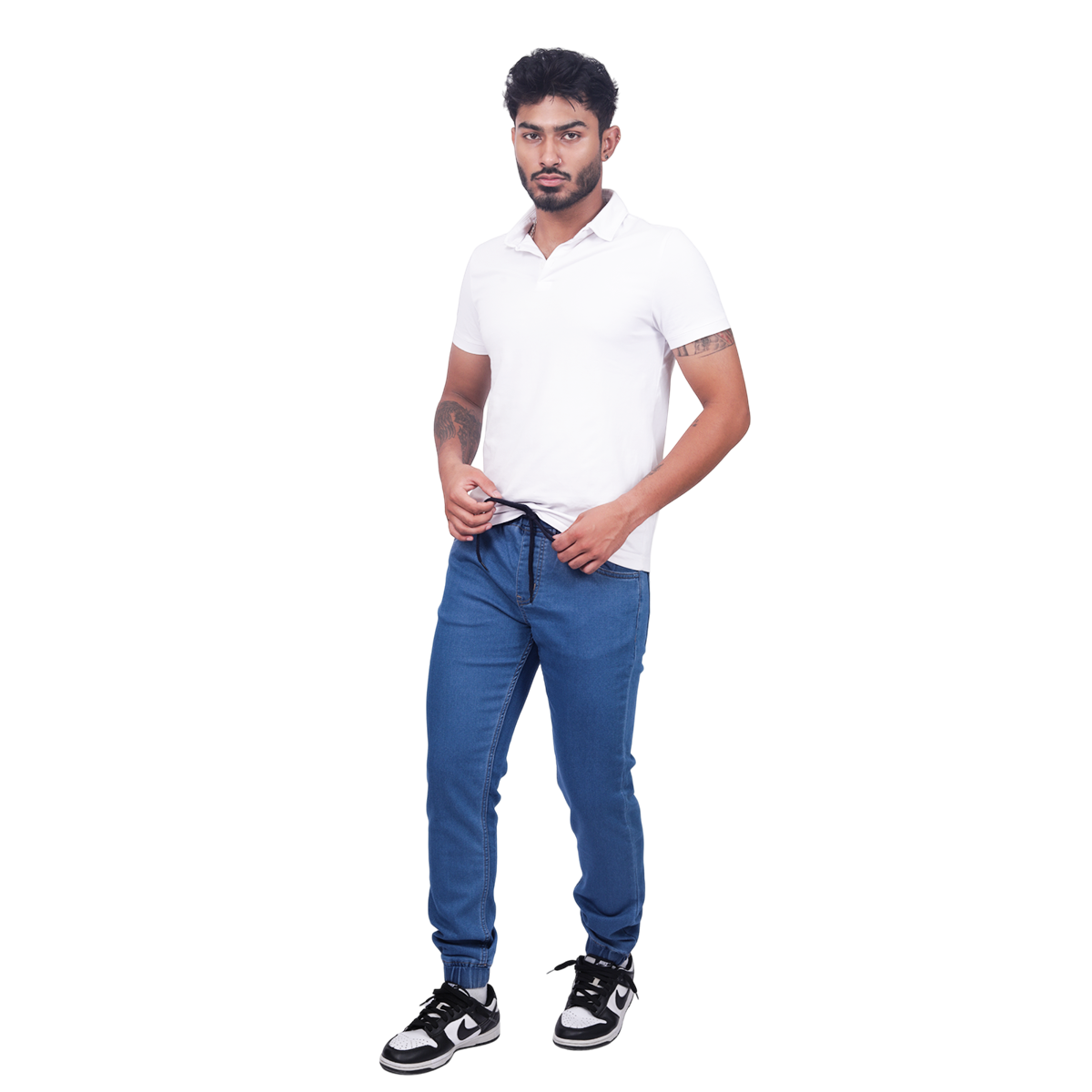 Men Smart Jogger Stretchable Jeans