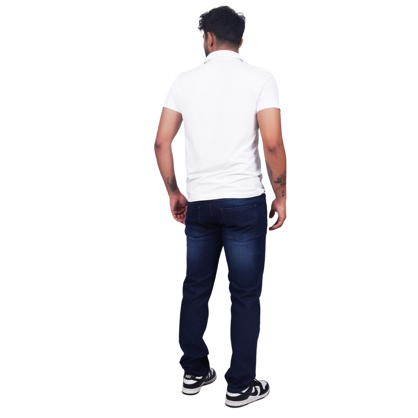 Men Mid-Rise Classic Fit Light Fade Stretchable Jeans
