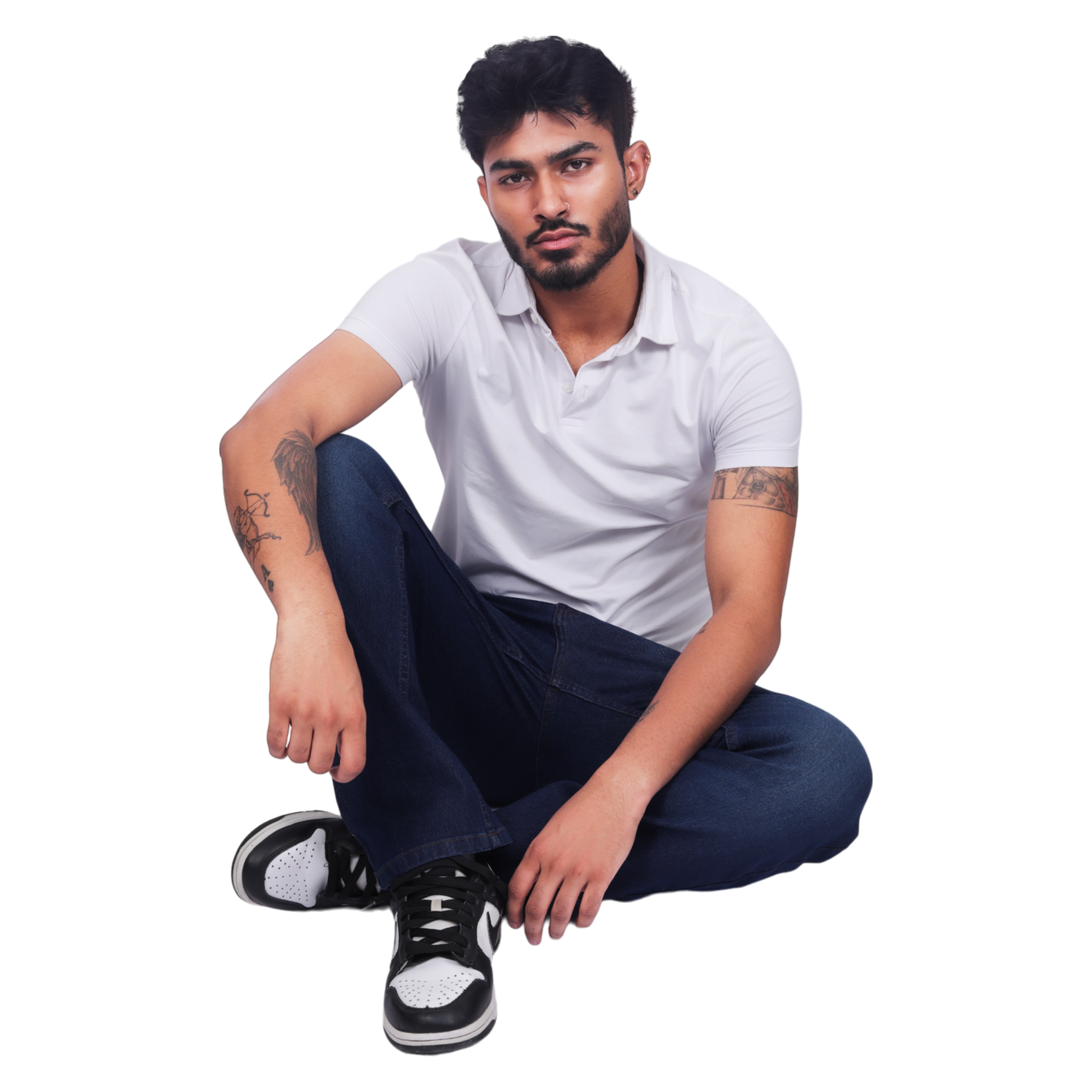 Men Mid-Rise Classic Fit Light Fade Stretchable Jeans