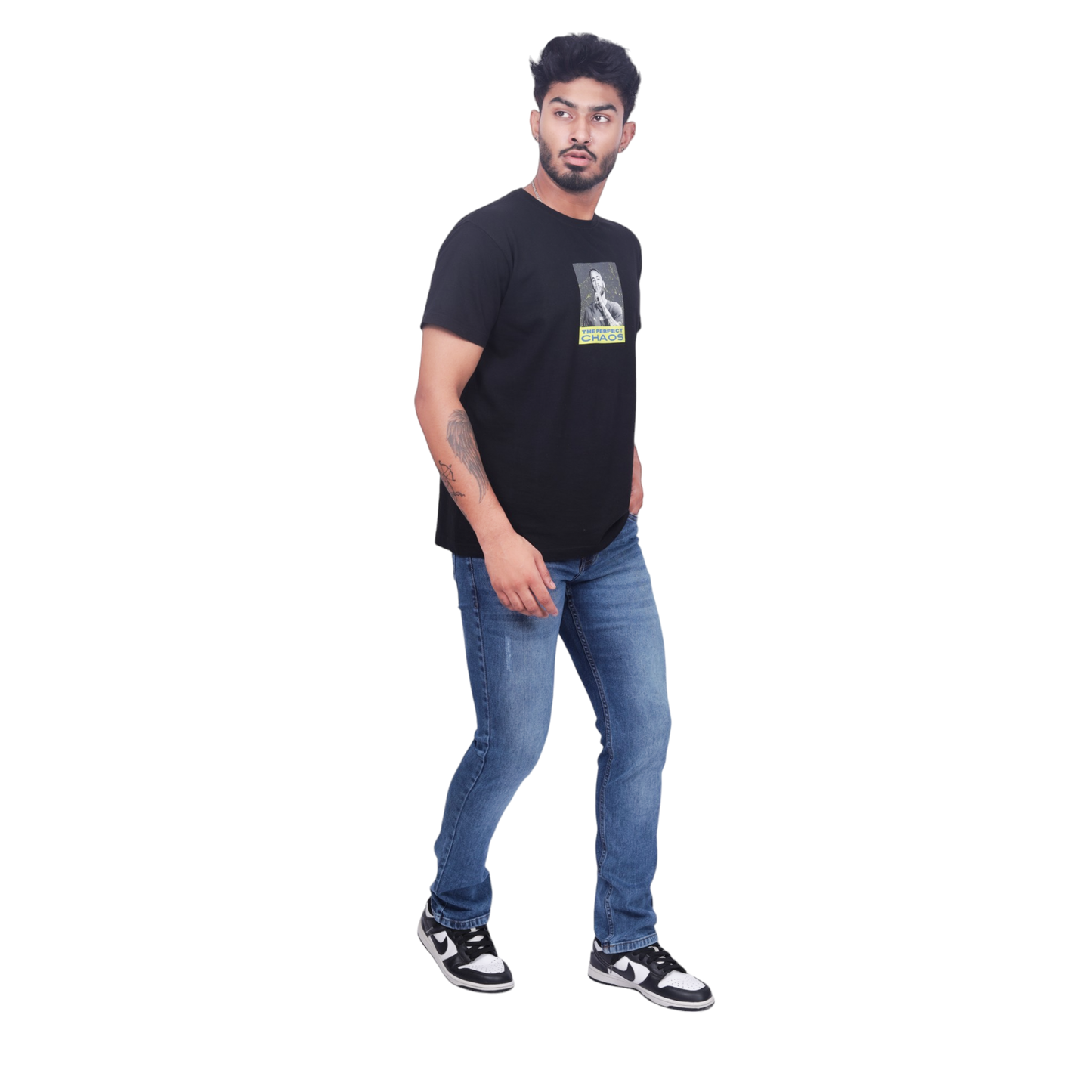 Men Smart Clean Look Heavy Fade Cotton Jeans