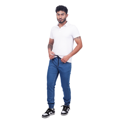 Men Smart Jogger Stretchable Jeans