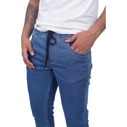 Men Smart Jogger Stretchable Jeans