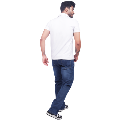Men Classic Light Fade Clean Look Stretchable Jeans