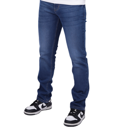 Men Classic Light Fade Clean Look Stretchable Jeans